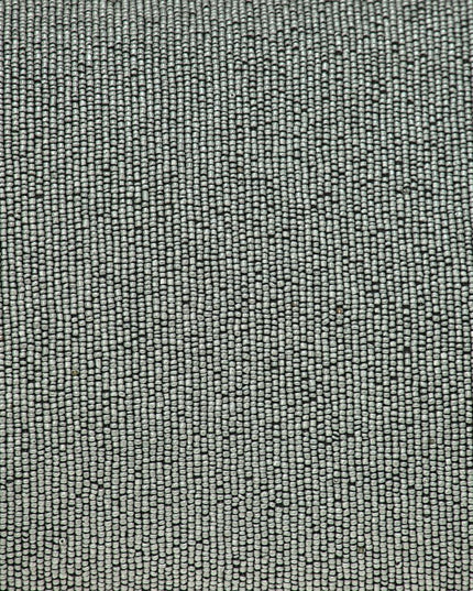 Shimmering Silver Beaded Luxury Throw Pillow