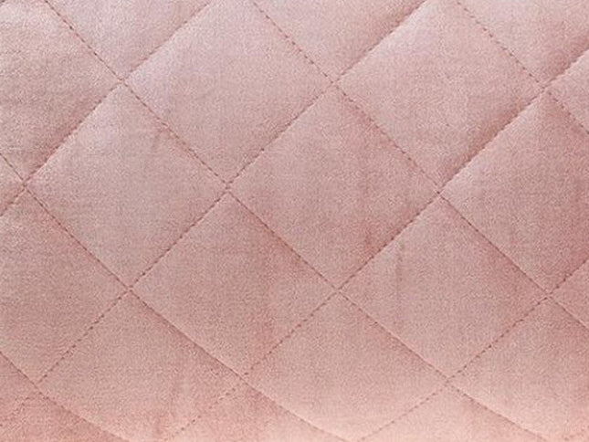 Tufted Diamond Pink Transitional Lumbar Pillow