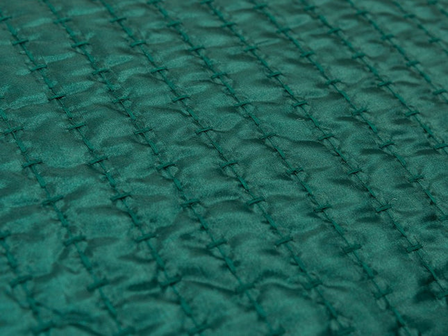 Teal Smooth Weaved Modern Throw Pillow