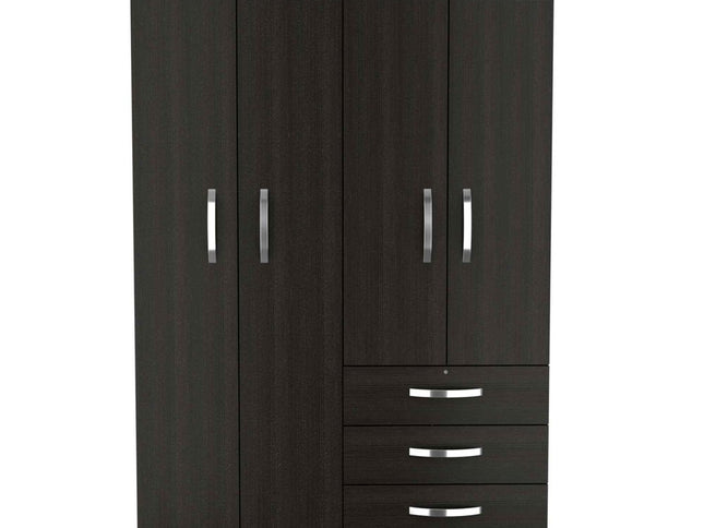 68" Three Drawer Combo Dresser