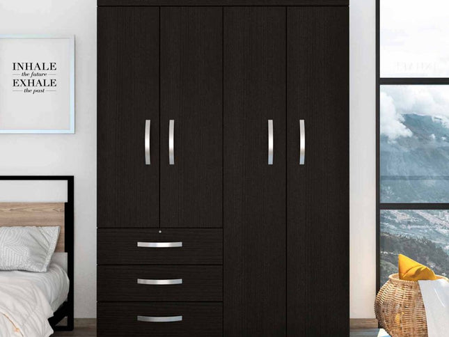 68" Three Drawer Combo Dresser