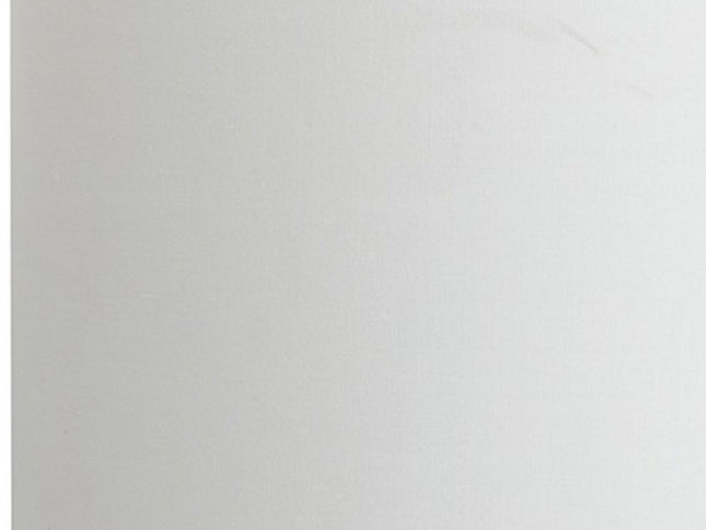 19" Silver Bedside Table Lamp With White Drum Shade