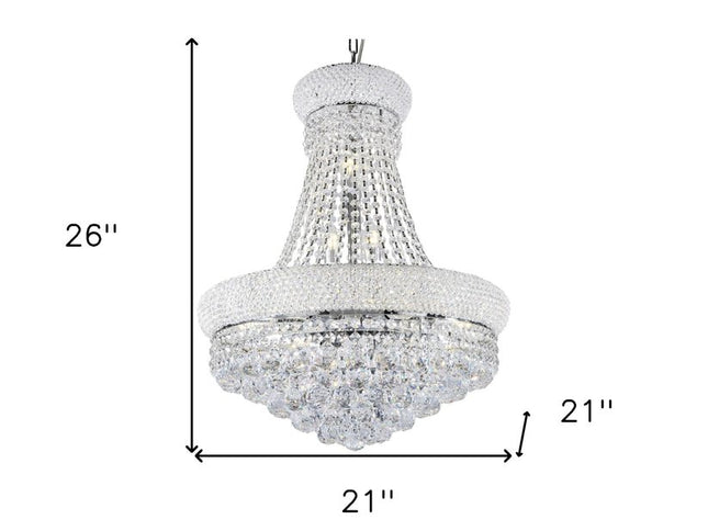 Lantern Empire Transparent Glass Led Ceiling Light With Clear Shades