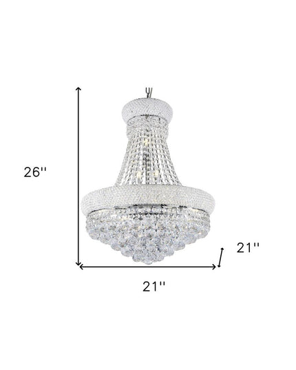 Lantern Empire Transparent Glass Led Ceiling Light With Clear Shades