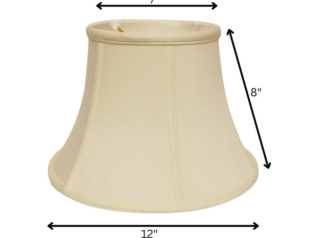 Ivory No Slub Innsbruck Drum Lamp Shade