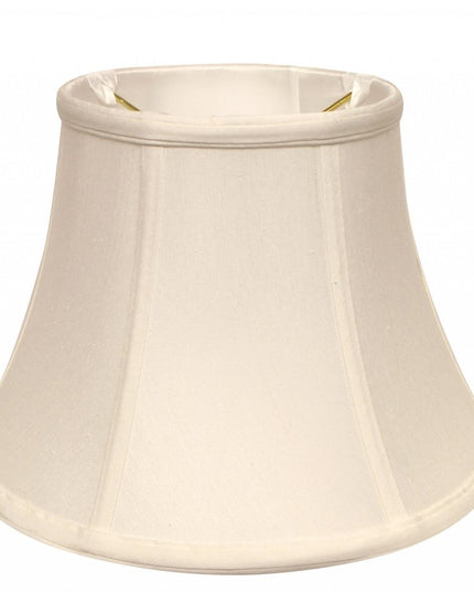 White Monay Shantung Silk Drum Lamp Shade