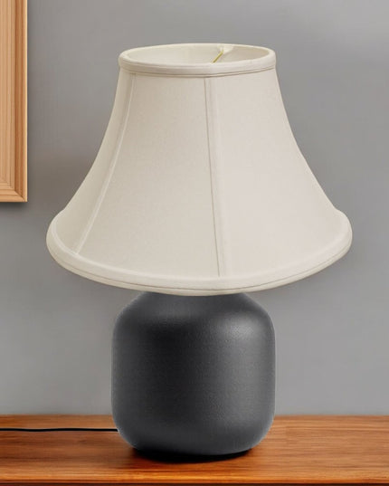 Snow No Slub Innsbruck Drum Lamp Shade