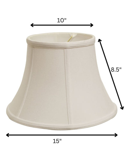 Snow No Slub Innsbruck Drum Lamp Shade