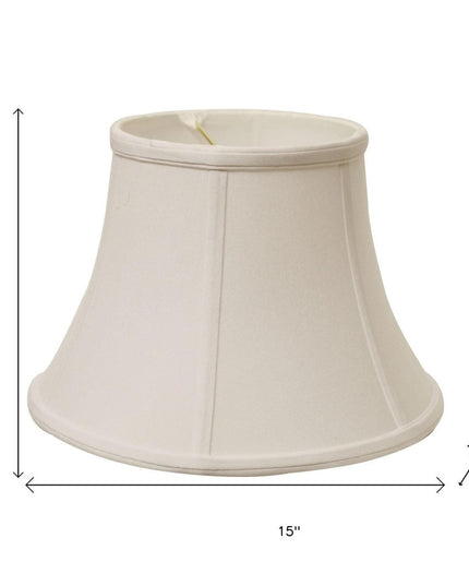 Snow No Slub Innsbruck Drum Lamp Shade