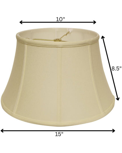 Ivory No Slub Innsbruck Drum Lamp Shade