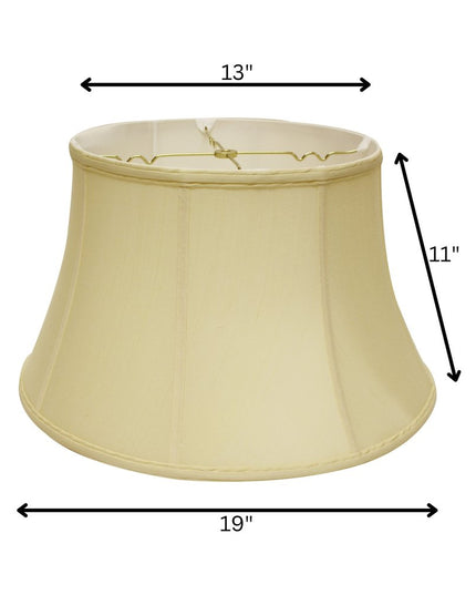 Tan Linen Drum Lamp Shade