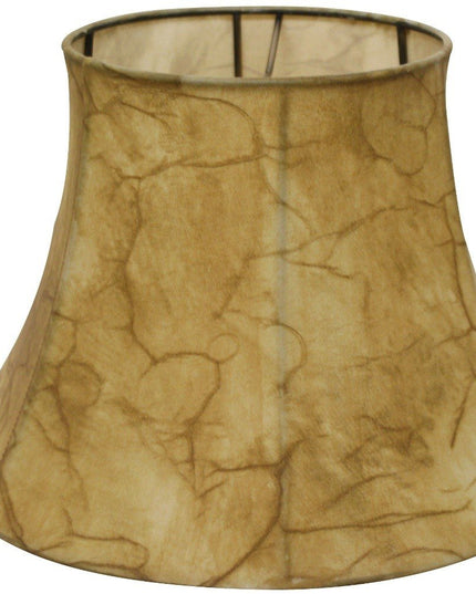 Brown Parchment Drum Lamp Shade