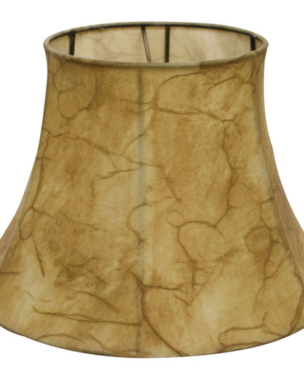 Brown Parchment Drum Lamp Shade