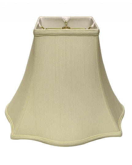 Ivory Monay Shantung Silk Square Lamp Shade