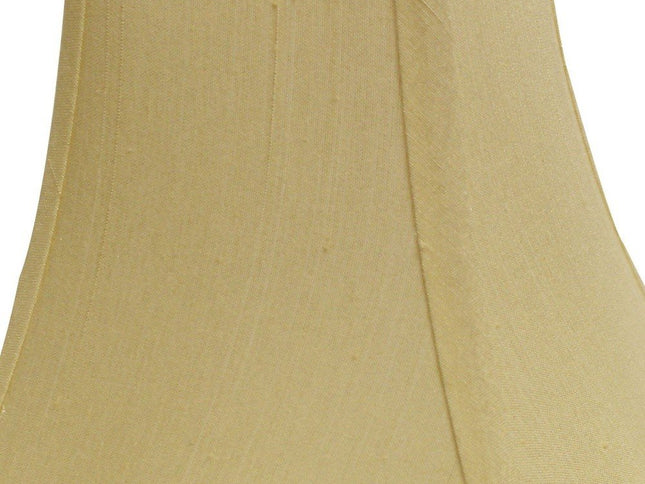 Antiqued White Monay Shantung Silk Square Lamp Shade