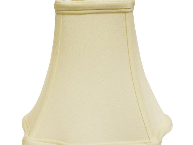 18" Ivory Premium Square No Slub Lampshade