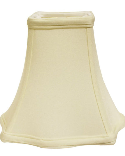 18" Ivory Premium Square No Slub Lampshade