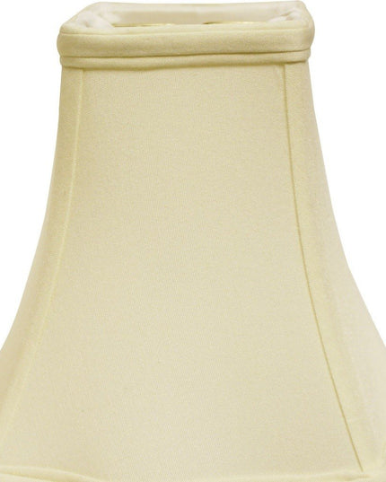 18" Ivory Premium Square No Slub Lampshade