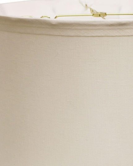 Snow Linen Drum Lamp Shade