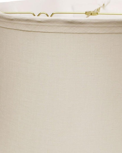Snow Linen Drum Lamp Shade
