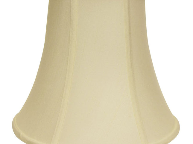 Ivory Monay Shantung Silk Bell Lamp Shade