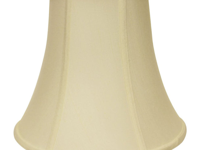 Ivory Monay Shantung Silk Bell Lamp Shade