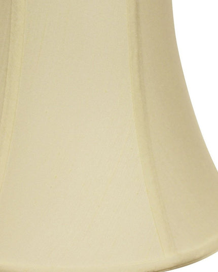 Ivory Monay Shantung Silk Bell Lamp Shade