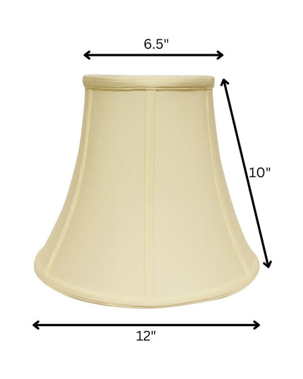 Ivory No Slub Innsbruck Bell Lamp Shade