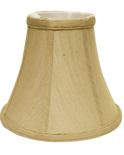 12" Pale Brown Premium Bell No Slub Lampshade