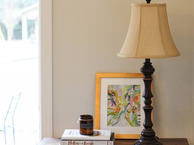 12" Pale Brown Premium Bell No Slub Lampshade