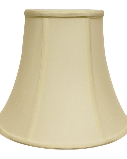 Ivory Monay Shantung Silk Bell Lamp Shade
