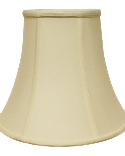 Ivory Monay Shantung Silk Bell Lamp Shade