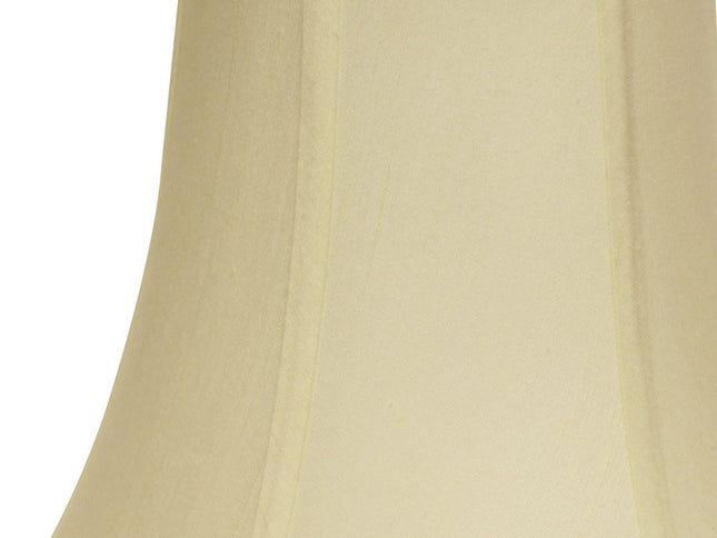 Ivory Monay Shantung Silk Bell Lamp Shade