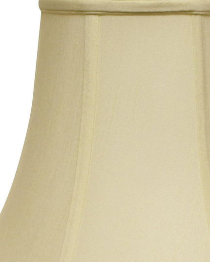 Ivory Monay Shantung Silk Bell Lamp Shade