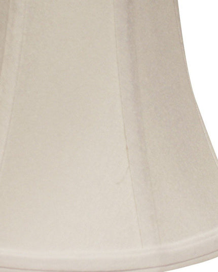14" Snow Premium Bell No Slub Lampshade