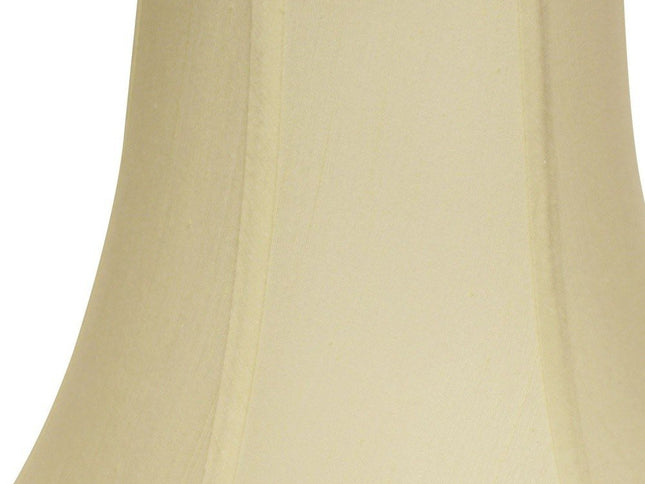 Ivory Monay Shantung Silk Bell Lamp Shade