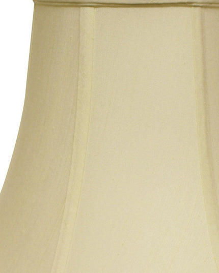 Ivory Monay Shantung Silk Bell Lamp Shade