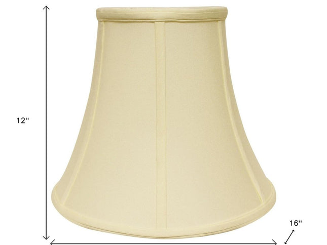 Ivory No Slub Innsbruck Bell Lamp Shade