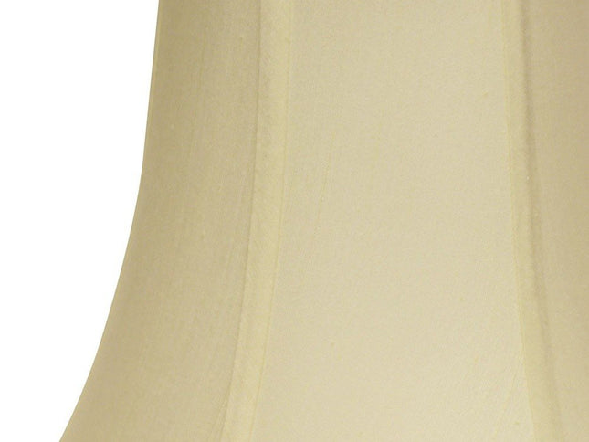 Ivory Monay Shantung Silk Bell Lamp Shade