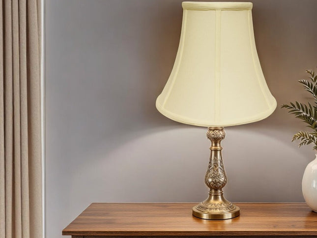 Ivory No Slub Innsbruck Bell Lamp Shade