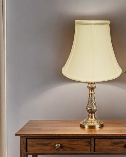 Ivory No Slub Innsbruck Bell Lamp Shade