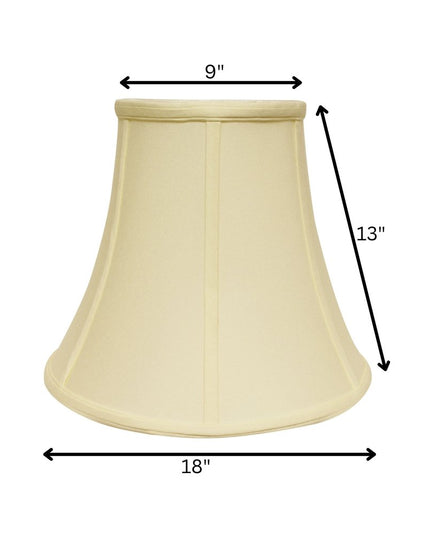 Ivory No Slub Innsbruck Bell Lamp Shade