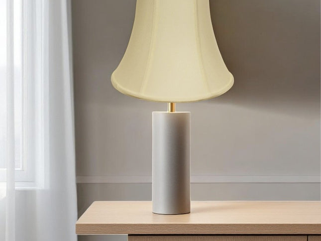 18" Ivory Premium Bell Monay Shantung Lampshade