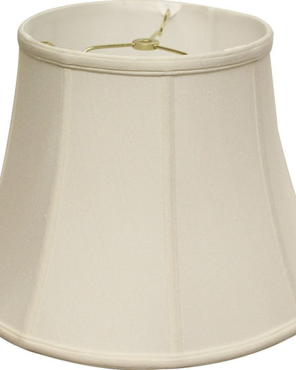 Off White Monay Shantung Silk Bell Lamp Shade