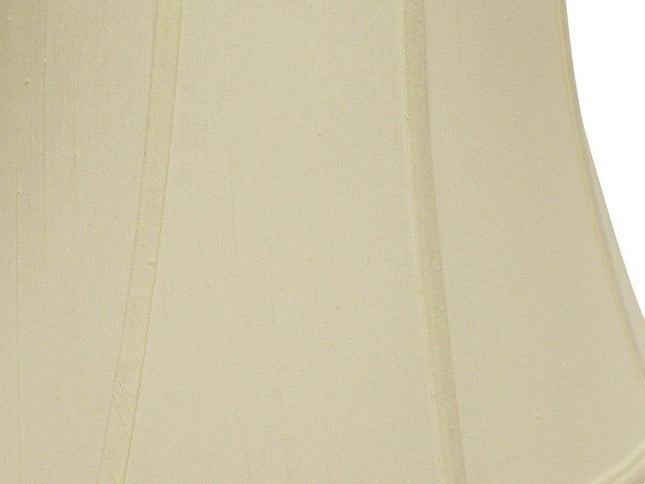 Ivory Monay Shantung Silk Bell Lamp Shade