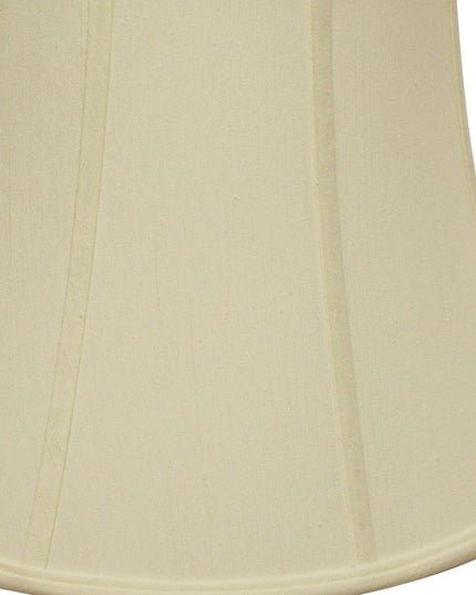 Ivory Monay Shantung Silk Bell Lamp Shade