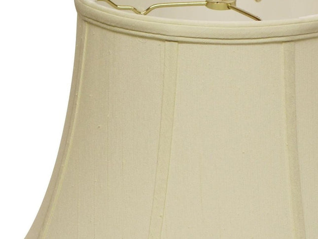 Ivory Monay Shantung Silk Bell Lamp Shade