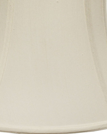 Cream Monay Shantung Silk Oval 17 Bottom