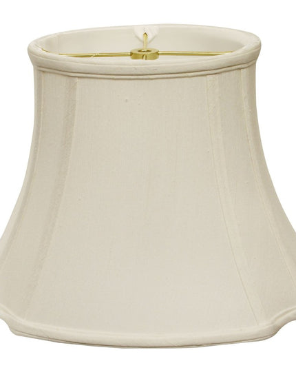 Cream Monay Shantung Silk Oval 17 Bottom