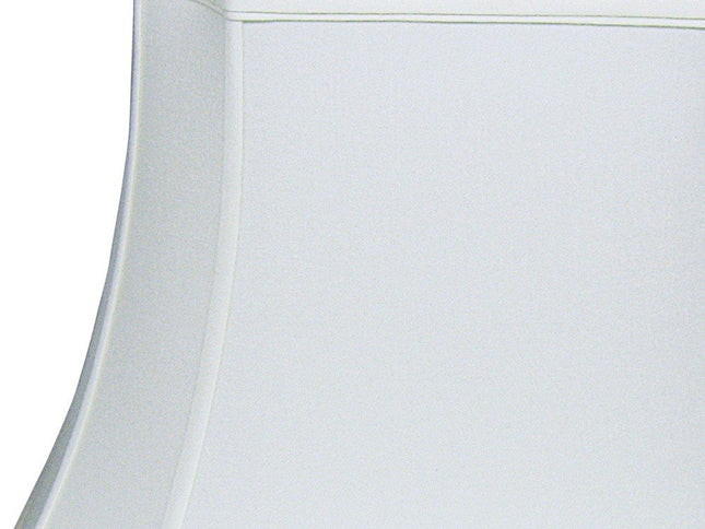 Snow Shantung Silk Lamp Shade